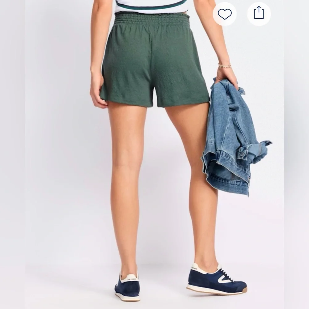 NWT- Threads 4 Thought Gwyneth Smocked Jersey Short